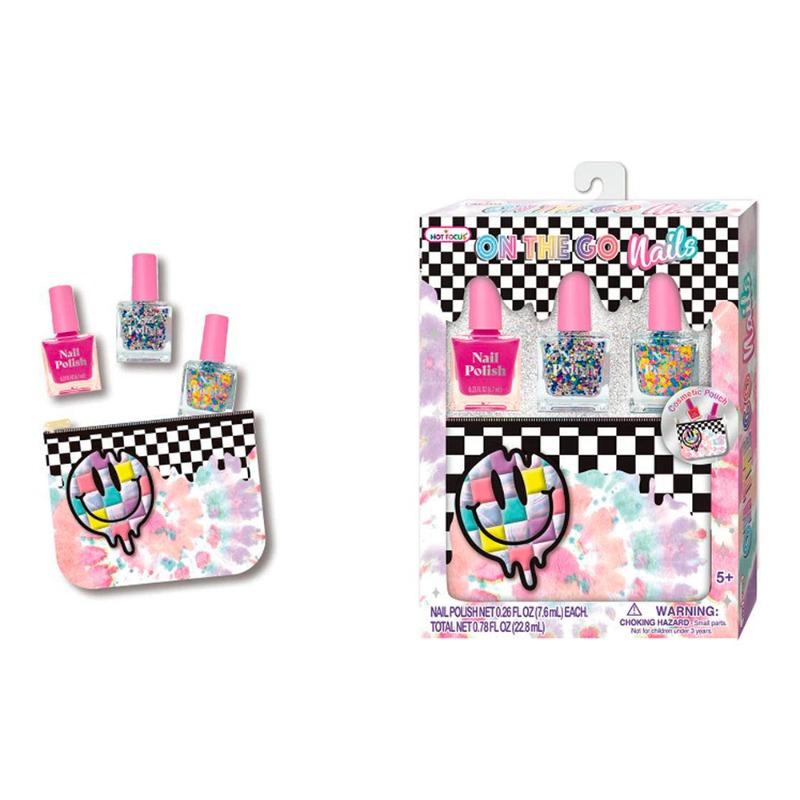 Hot Focus On The Go Nails