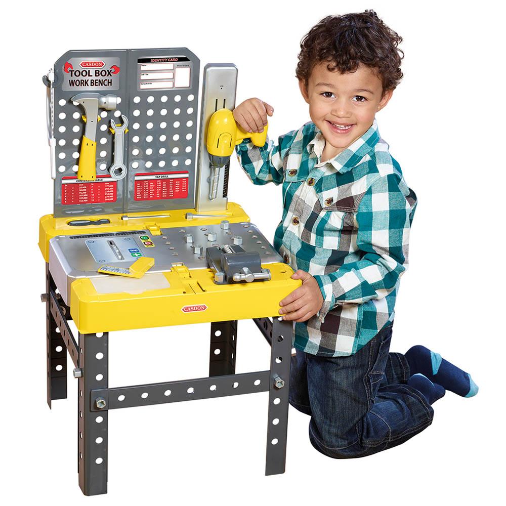 كاسدون - مجموعة منضدة و صندوق الأشغال 2 في 1