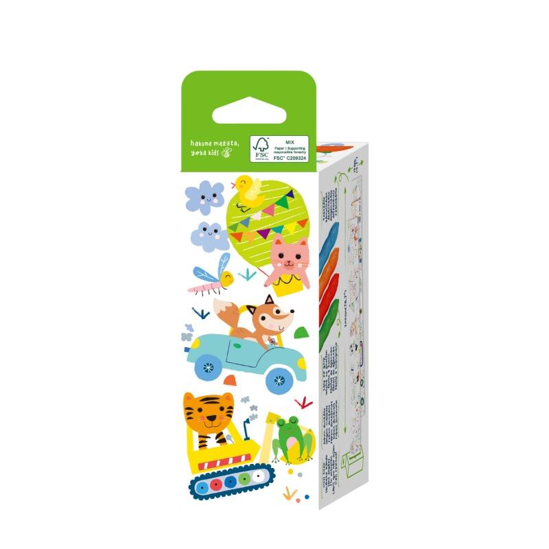 Mini Coloring Roll Kit Vehicles - 2M Dot-to-Dot Activity Set