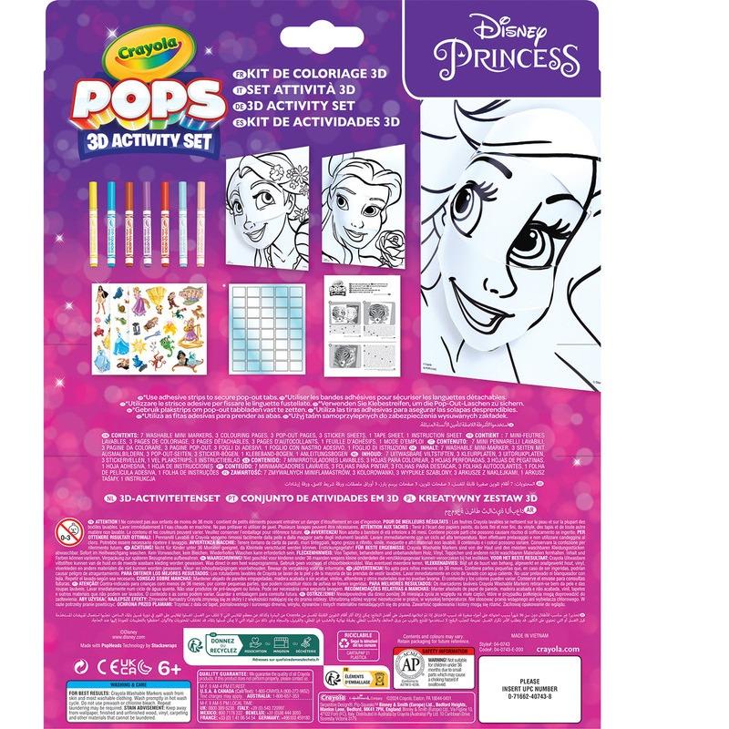 Crayola Pops Color & Activity Pets – Disney Princess