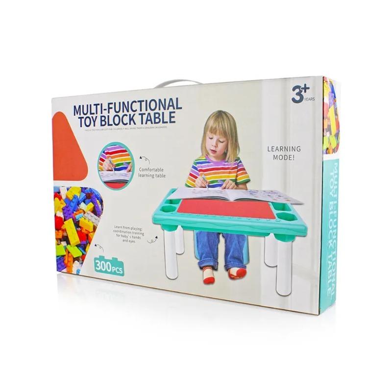 ستارمارز طاولة مكعبات ألعاب متعددة الوظائف مع 300 مكعب