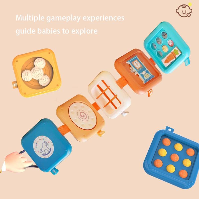 مكعب أنشطة استكشاف واكتشاف للأطفال