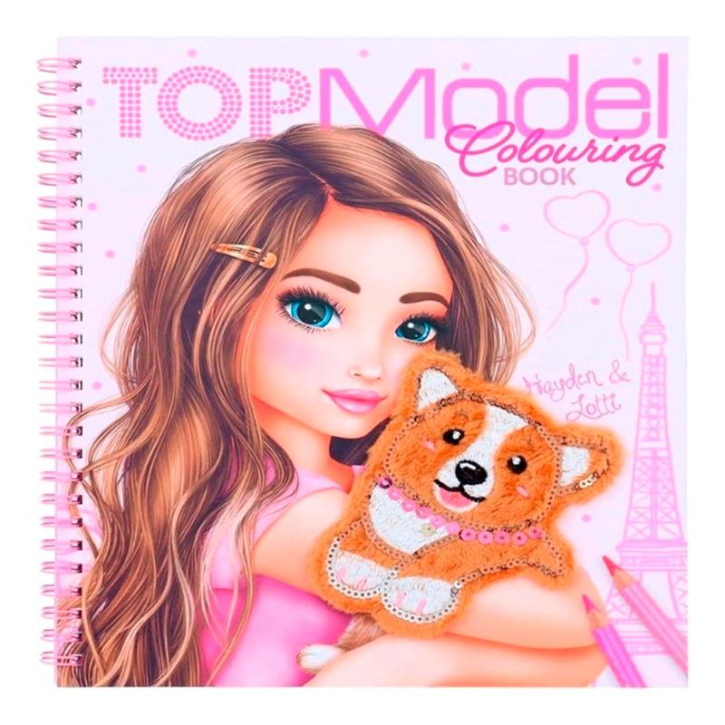 Top Model Corgi Colouring Book