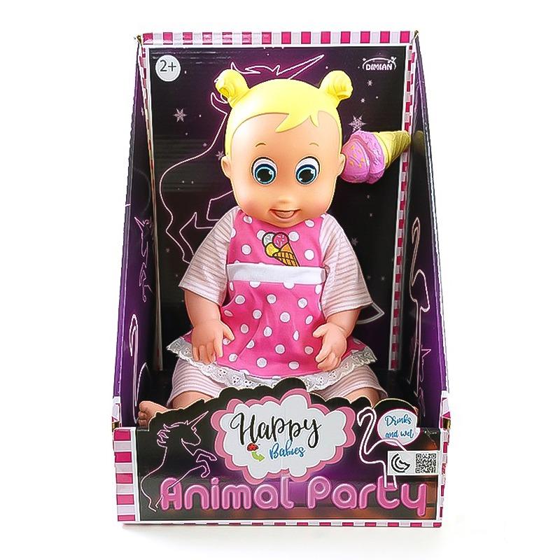 Dimian Happy Babies Doll Animal Party