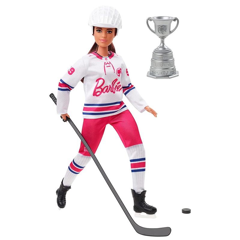Barbie Sport Hockey Doll In Winter Clothes