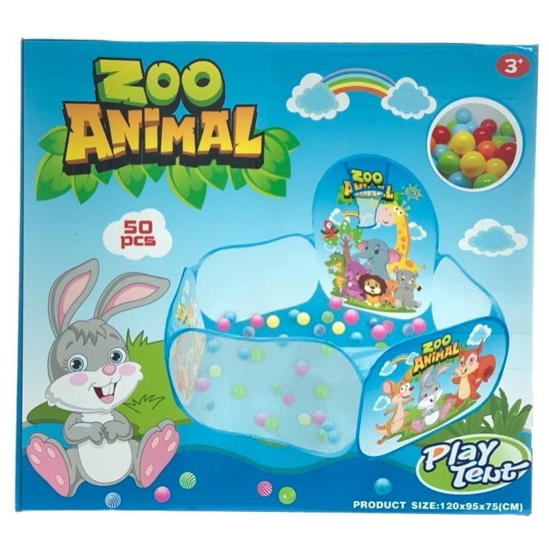 Loc Toy Children's Tent Ball Pool - With Ocean 50 Balls