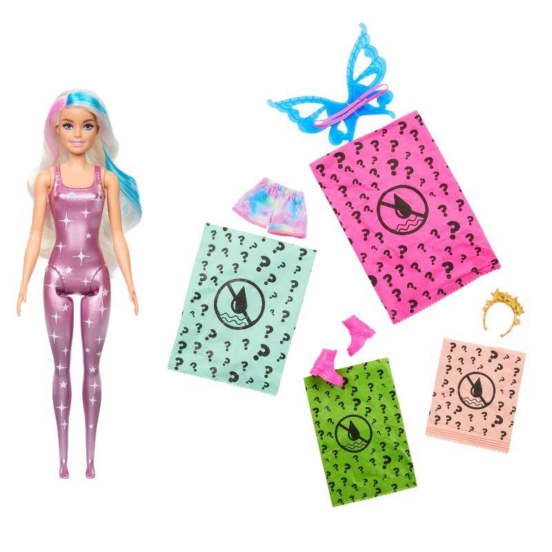 Barbie Color Reveal Doll with 6 Unboxing Surprises