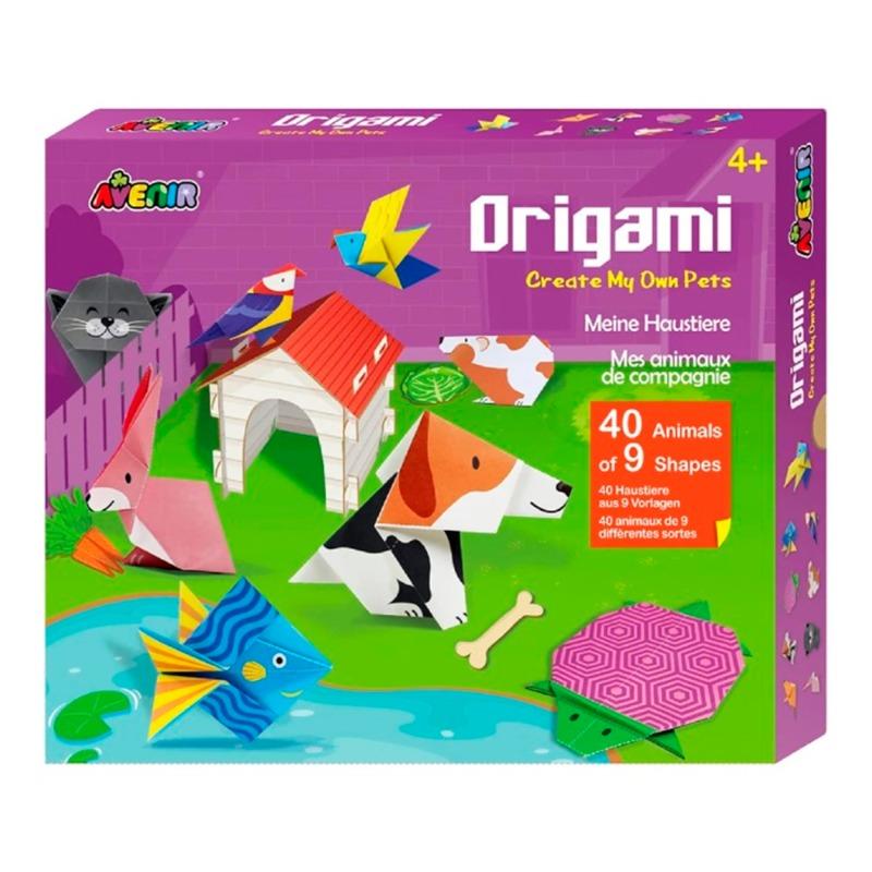افينير اوريغامي - اصنع عالم الحيوانات الاليفة