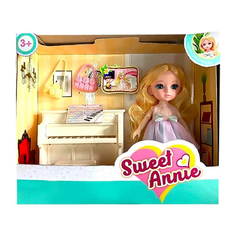سويت أني - دمية مع مجموعة البيانو