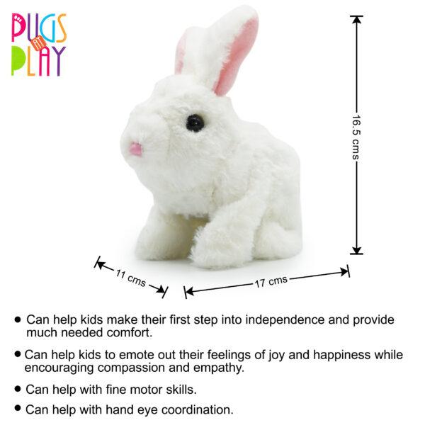 دمية هوبر الأرنب التفاعلي بجز آت بلاي