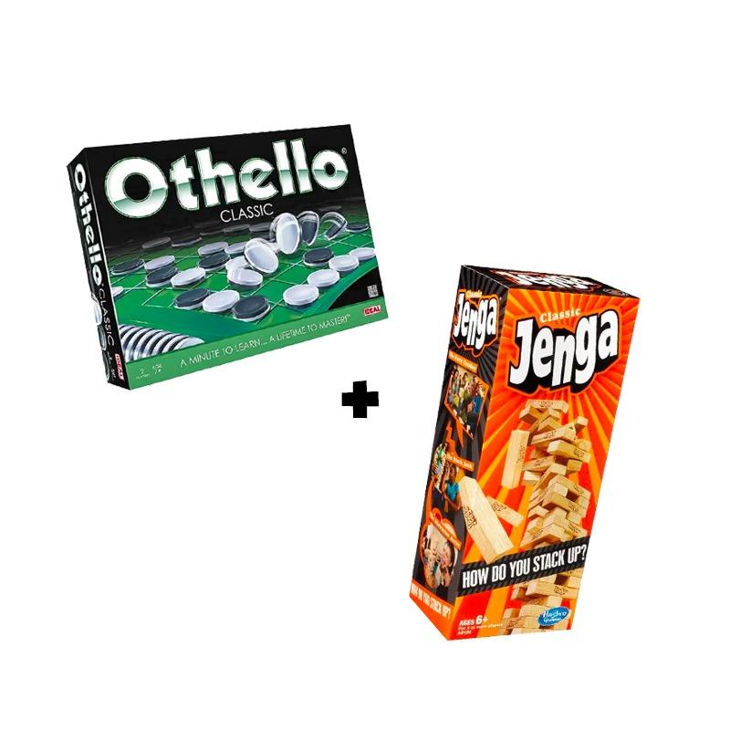 باقة لعبة أوثيلو + لعبة جينجا