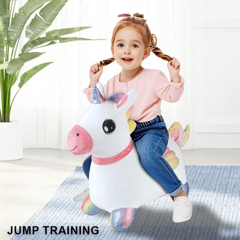 Horse Unicorn Jump Training