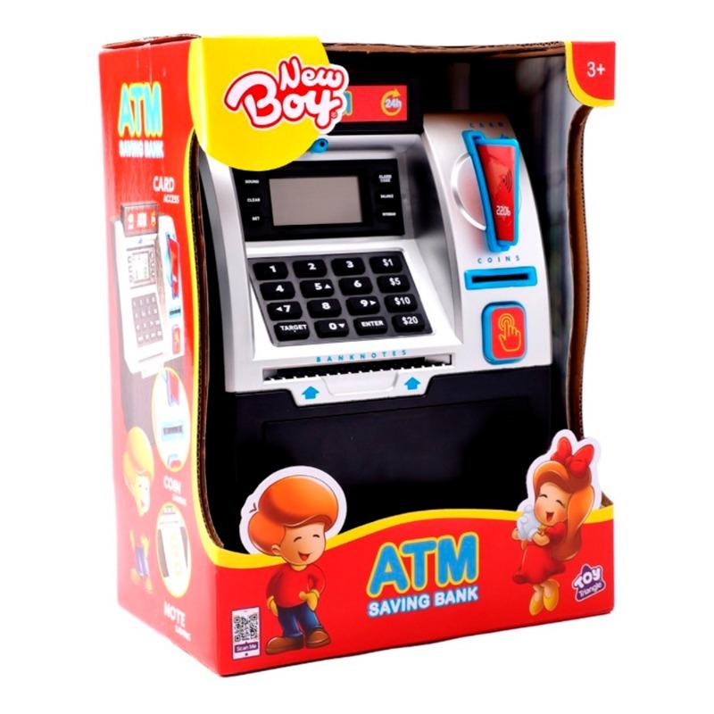 نيو بوي - جهاز للصرف الآلي والإدخار لون أسود