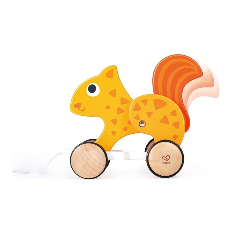 Hape Baby Squirrel Pull Toy