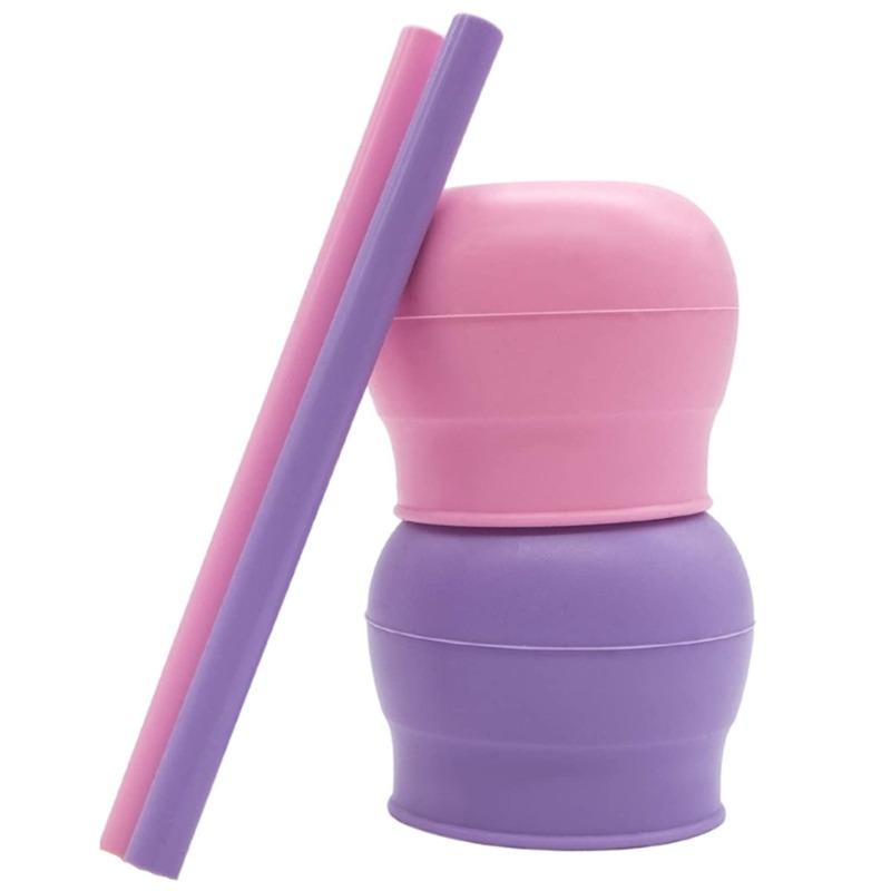 Tiny Wheel Snug Straw Pink And Purple