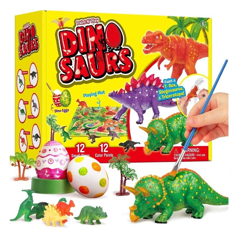Dinosaur World Painting Set