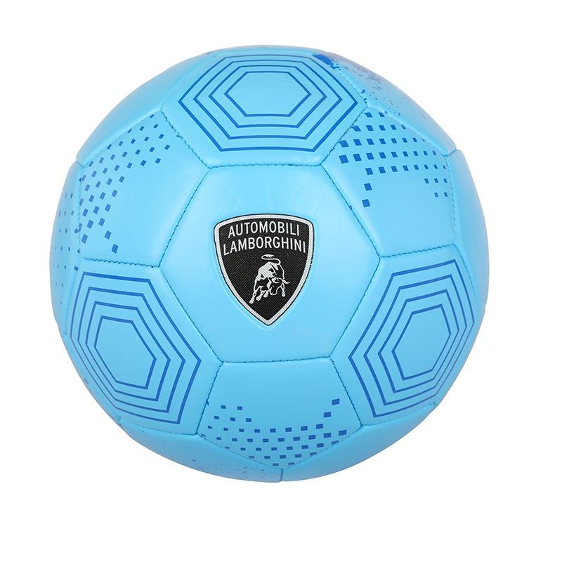 Lamborghini Machine Sewing Pvc Soccer Ball Size 5 - Blue