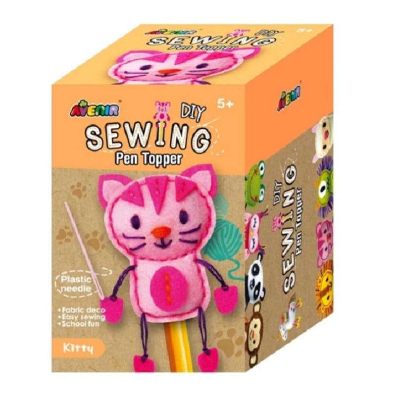 Avenir Sewing Pen Topper - Kitty