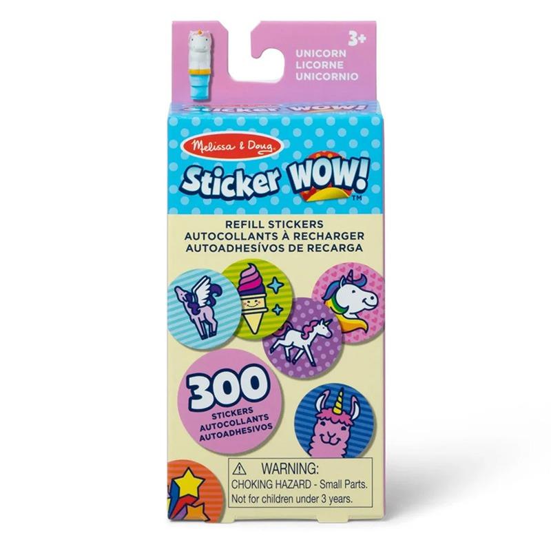 ميليسا آند دوج - ملصقات قابلة لإعادة التعبئة - اليونيكورن