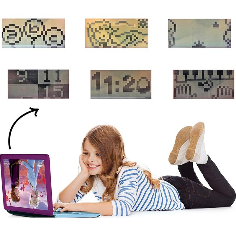 ليكسي بوك - كمبيوتر تعليمي باللغتين العربية والإنجليزية بتصميم فروزن