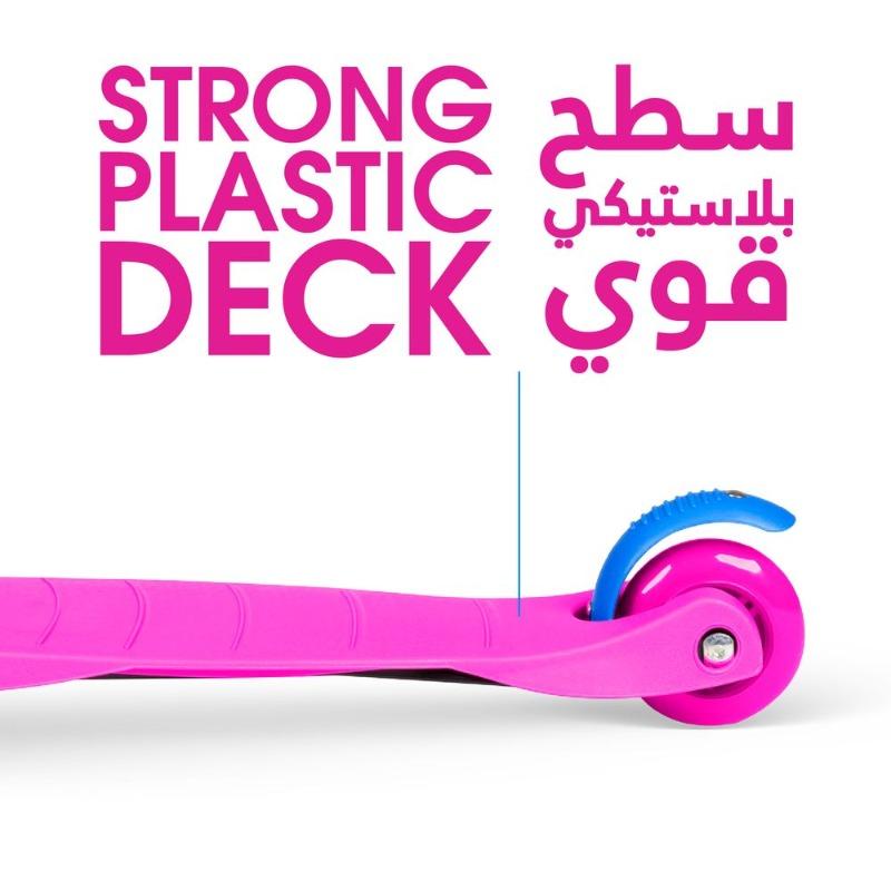 ماد جير - سكوتر زيكوم زينجر مع خوذة - وردي أزرق