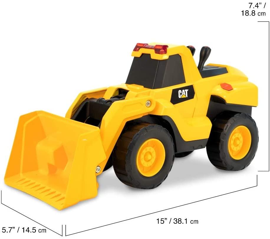 كات - شاحنة جرافة مع أضواء وأصوات كبيرة الحجم - 15 إنش