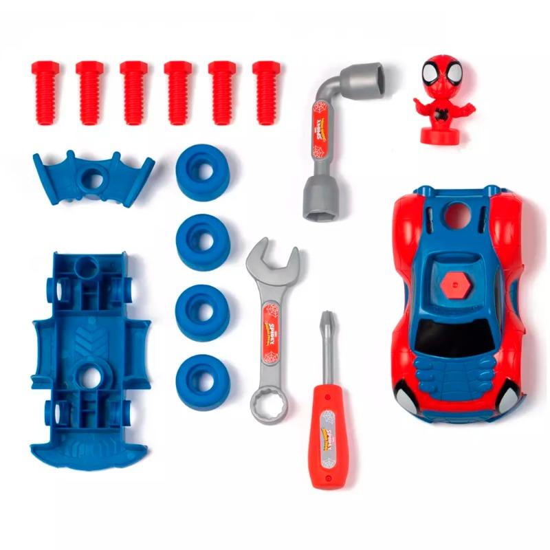 سموبي - مجموعة لعب صندوق أدوات سبايدي