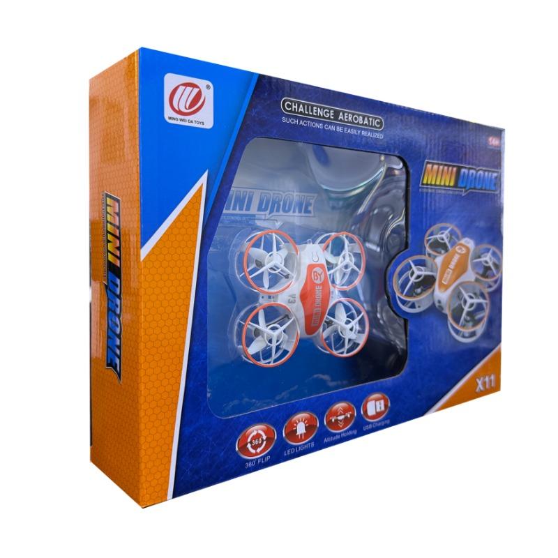 طائرة بدون طيار صغيرة بدون كاميرا - برتقالي