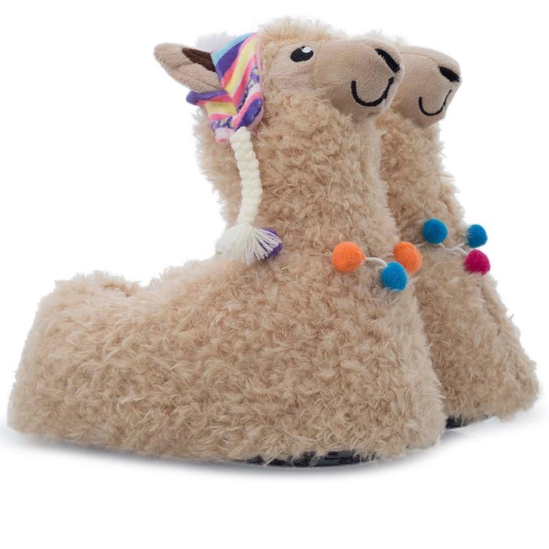 تويجي - سليبر بتصميم الجمل لون بيج مقاس 39-40