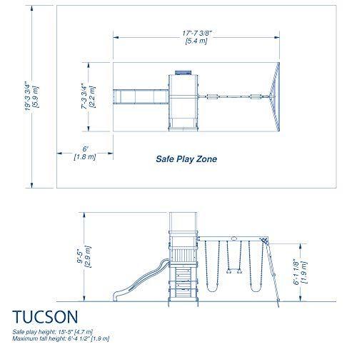 باك يارد دسكفري لعبة البيت الخشبي توكسون