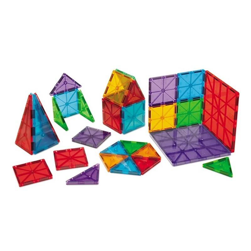 ليكي - مجموعة كتل البناء المغناطيسية 100 قطعة