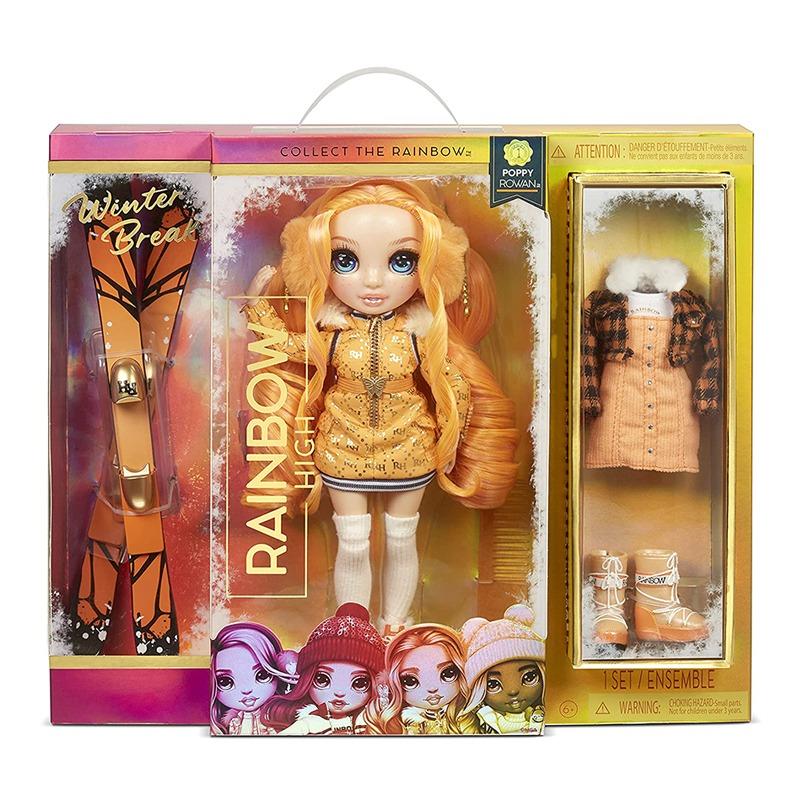 Rainbow High Fashion Doll Winter Poppy Rowan Doll S3
