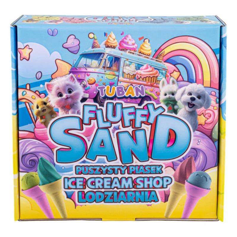 Tuban Kinetic Sand Ice Cream Shop Set