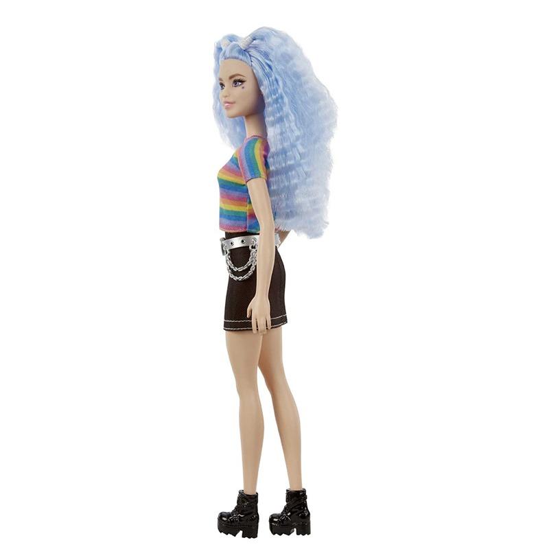 Barbie Fashionistas Doll Rainbow Striped Top