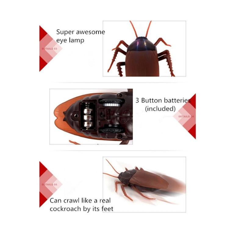 Infrared Remote Control Simulation Cockroach Model