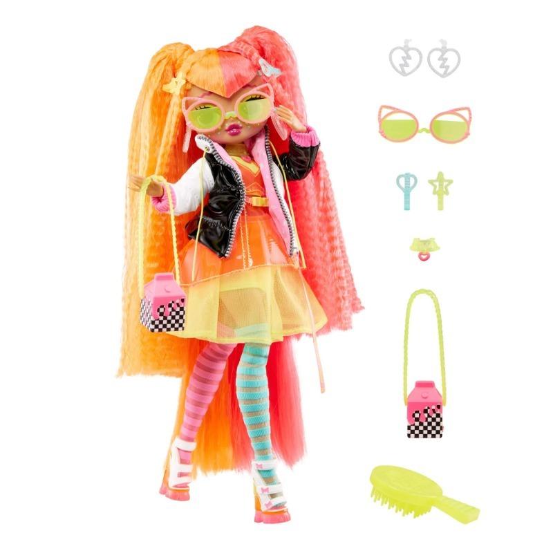 Buy 1 Get 1 L.O.L. Surprise Neonlicious Doll + City Babe