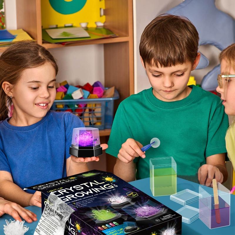 Light Up Crystal Growing Set