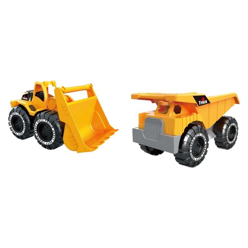 TTC - Powerful Bulldozer with Dump Truck