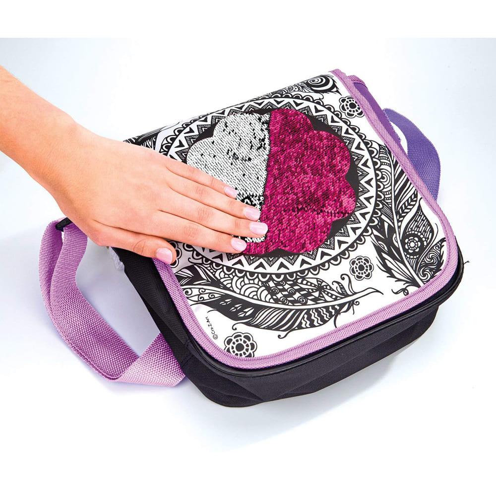 Cra-Z-Art SNS Color Your Own Magic Sequins Bag Crafts Kits