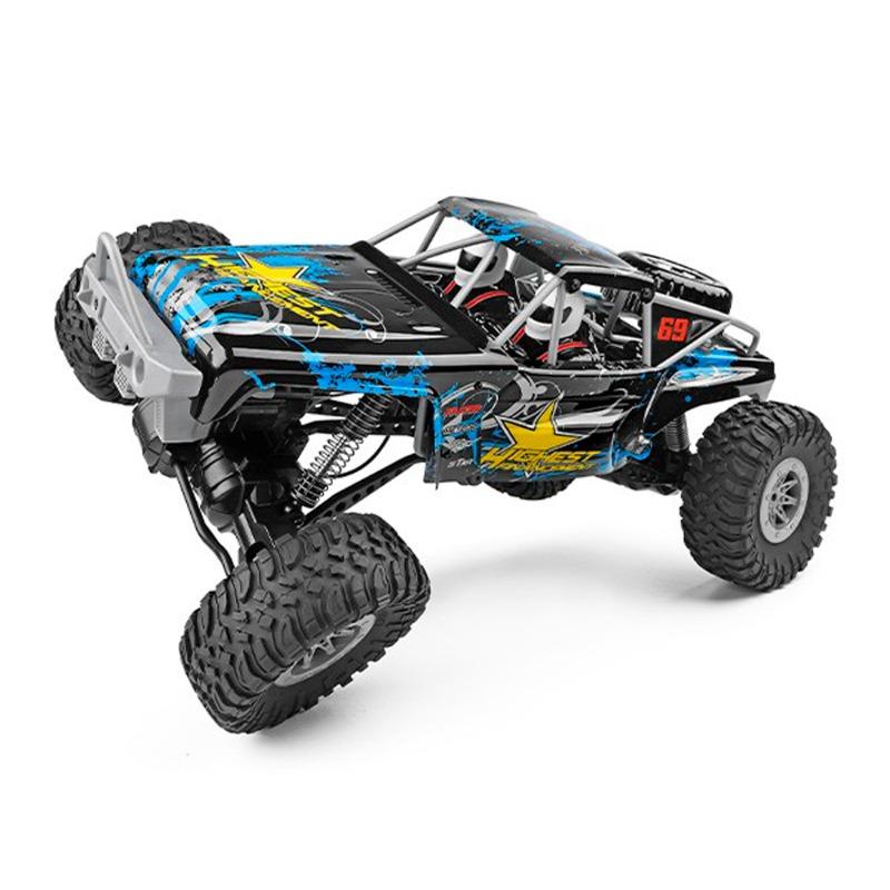 سيارة باور هايست بجهاز تحكم عن بعد - لون أزرق