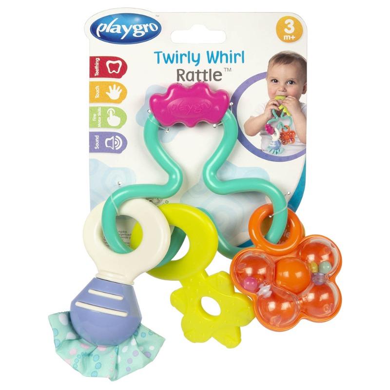 Playgro - Twirly Whirl Rattle New Colors