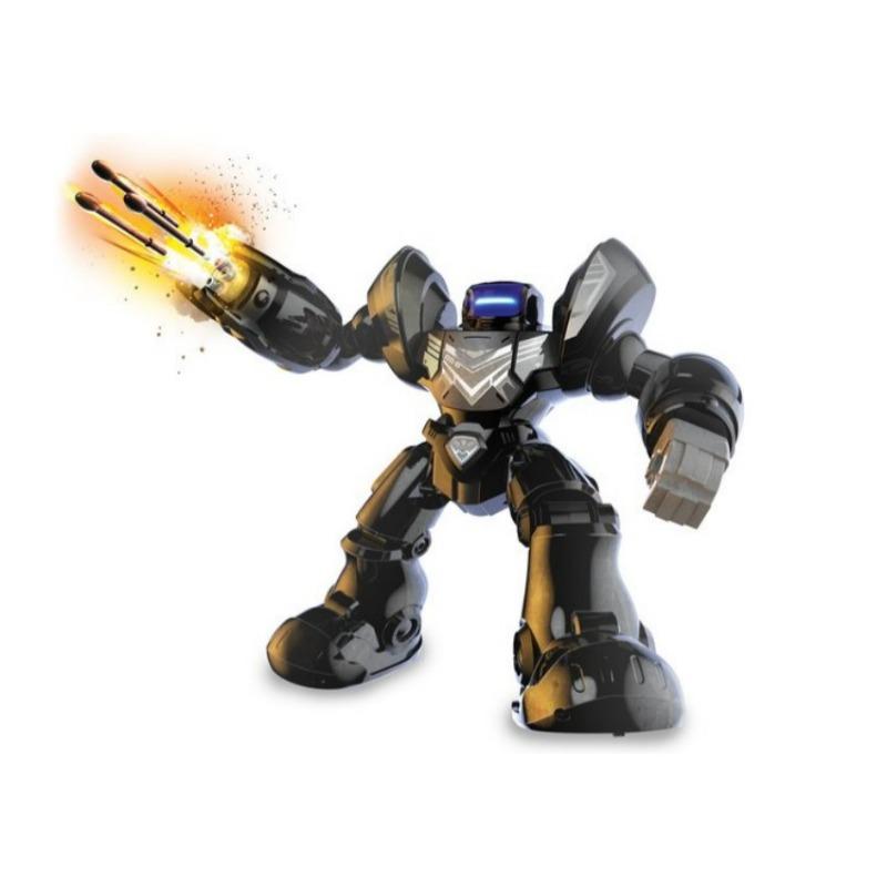 سيلفرليت - لعبة روبوت روبو بلاست بجهاز تحكم عن بعد - لون أسود