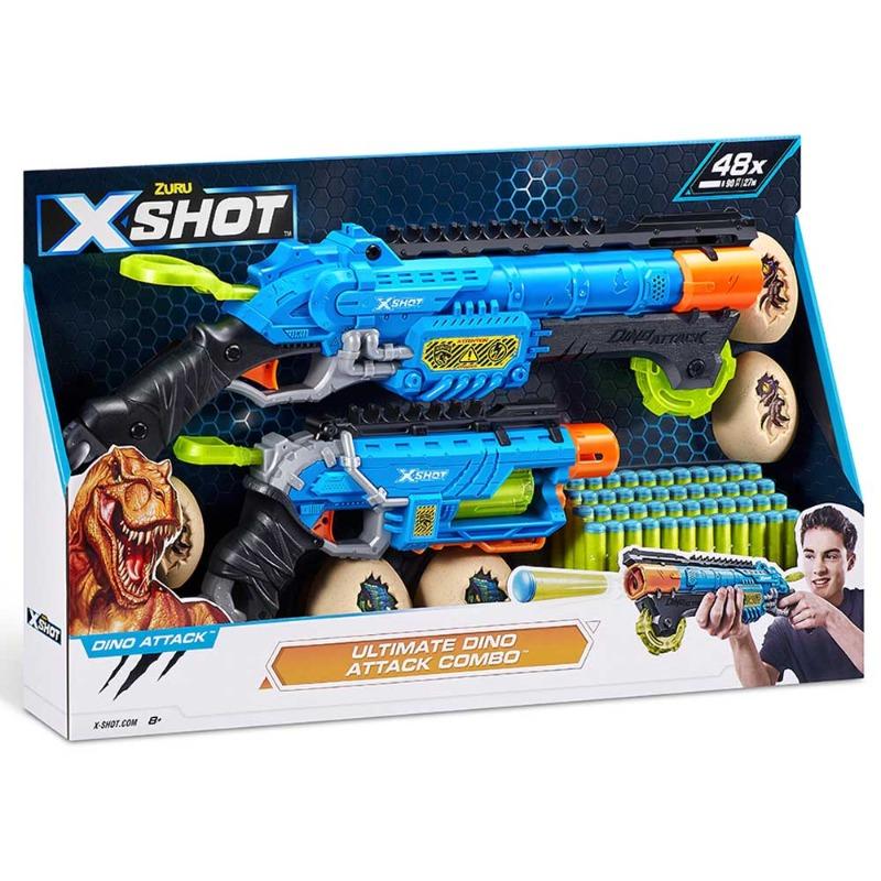 X-Shot Dino Attack Ultimate Dino Attack Combo-Blue