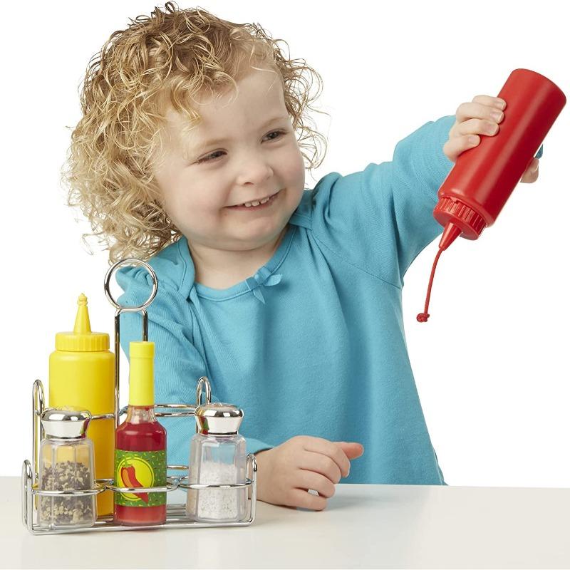 Melissa And Doug Food Condiments Playset