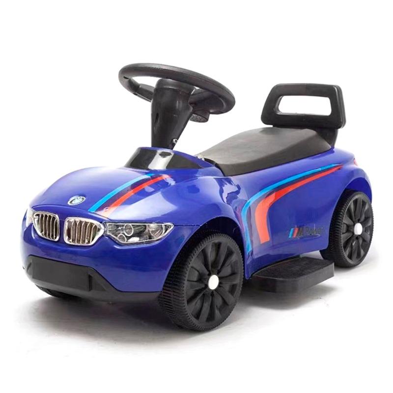 سيارة الركوب مع الضوء والموسيقى - أزرق