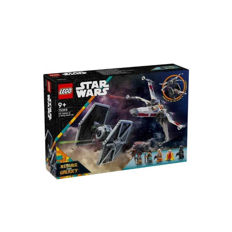 LEGO TIE Fighter And X-Wing Mash Up Building Kit 75393