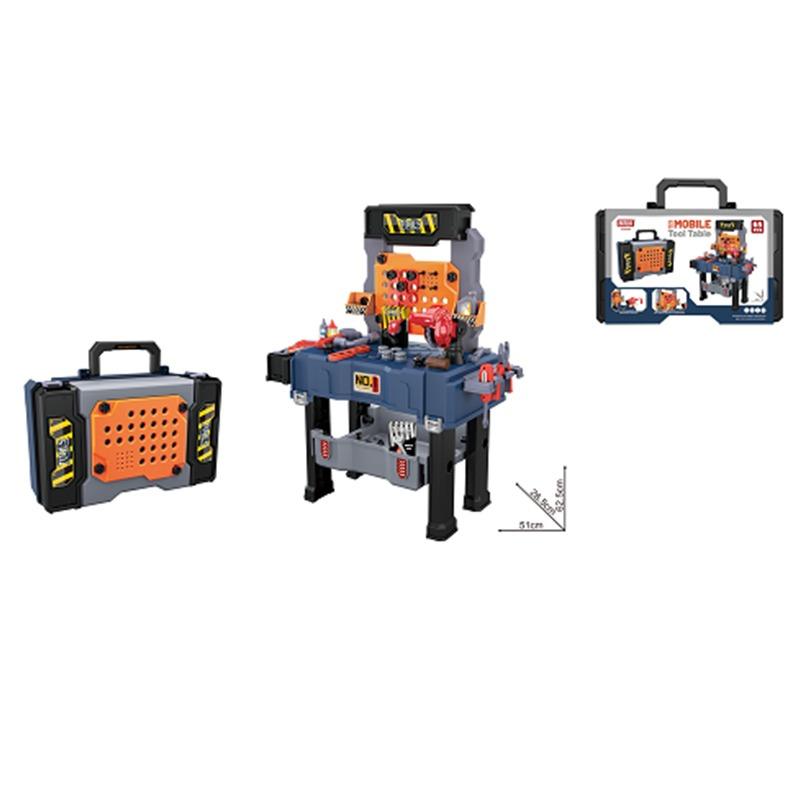 Mobile Workbench Playing Set 2 In 1 - 65pcs