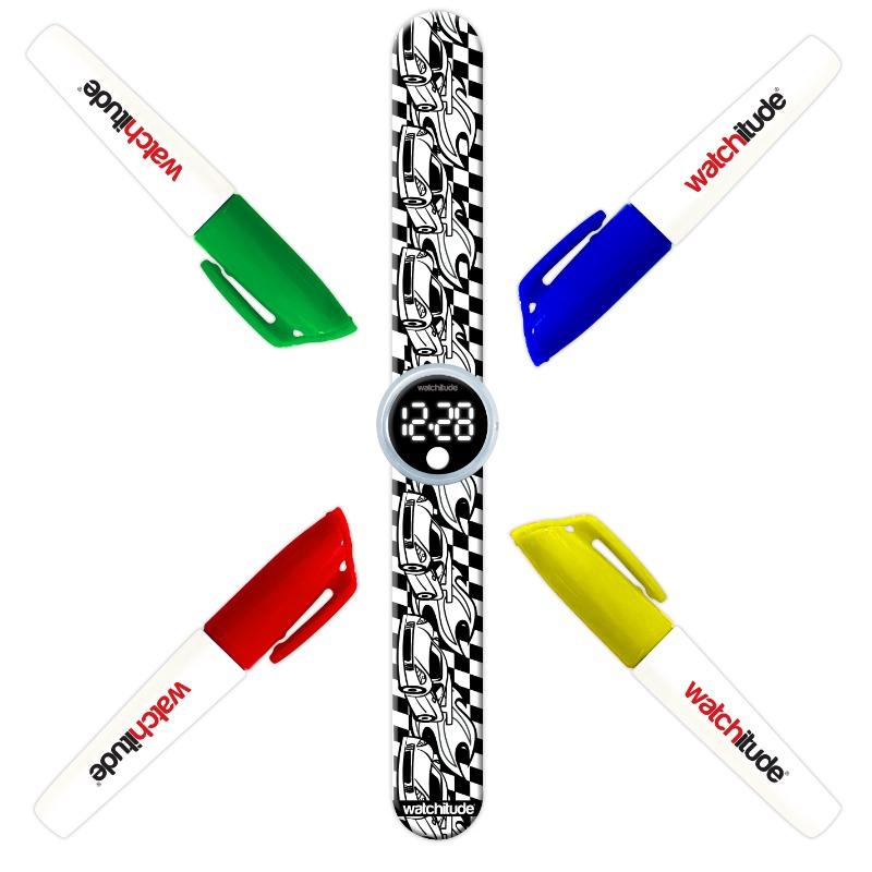 Watchitude Color Me Digital Slap Watch - Nitro
