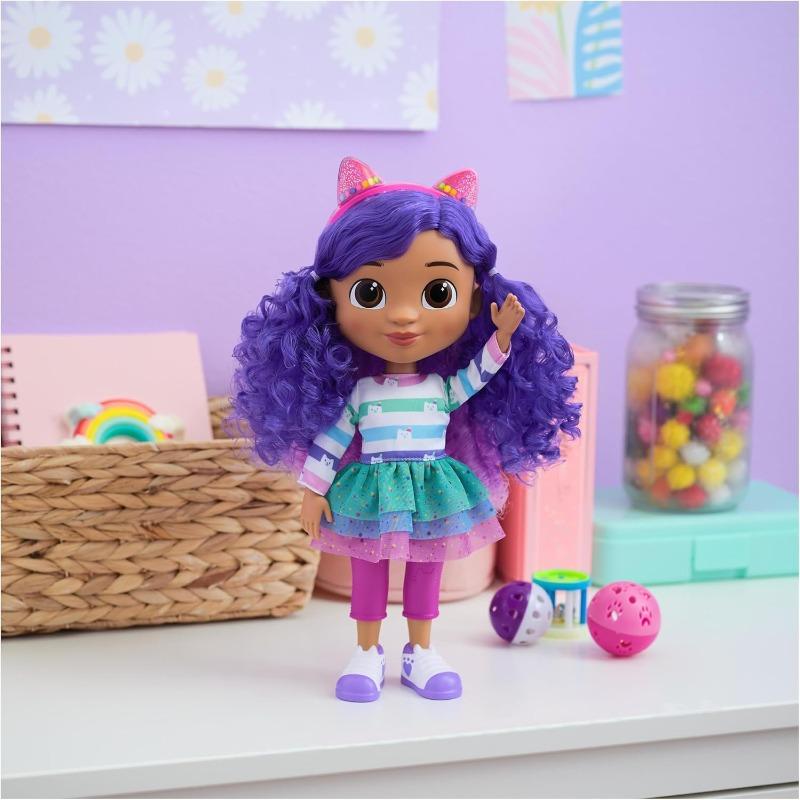 جابي دول هاوس - دمية غابي جيرل تغني وتحتفل مع مؤثرات صوتية 33 سم