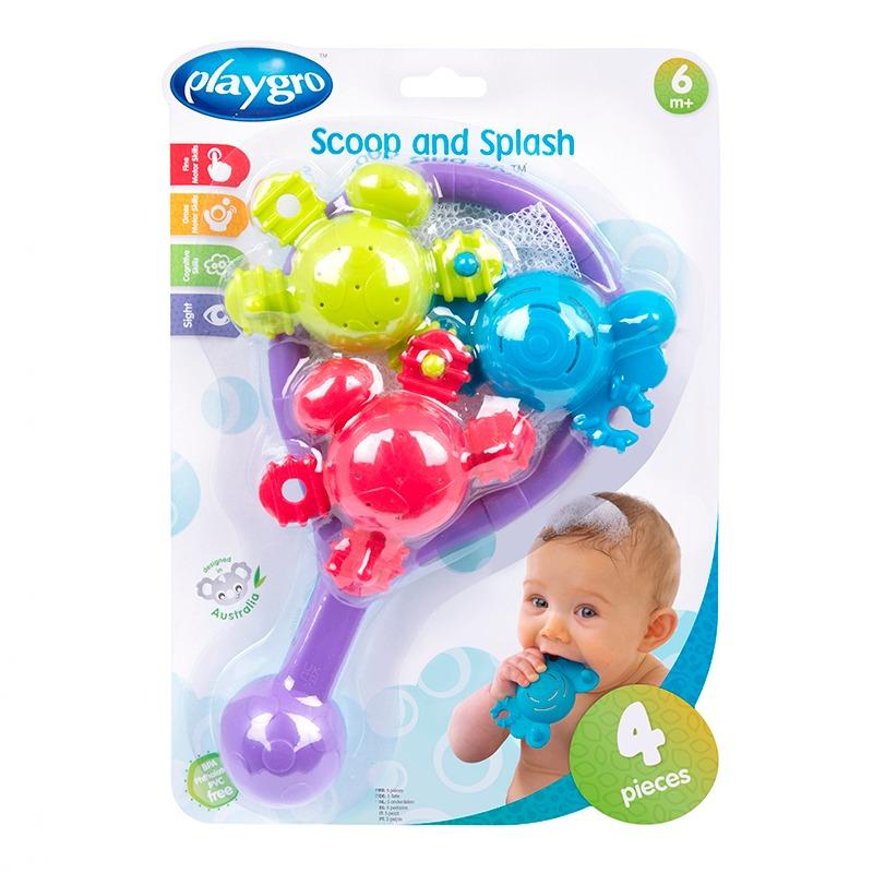 بلاي جرو - مجموعة الاستحمام سكوب آند سبلاش